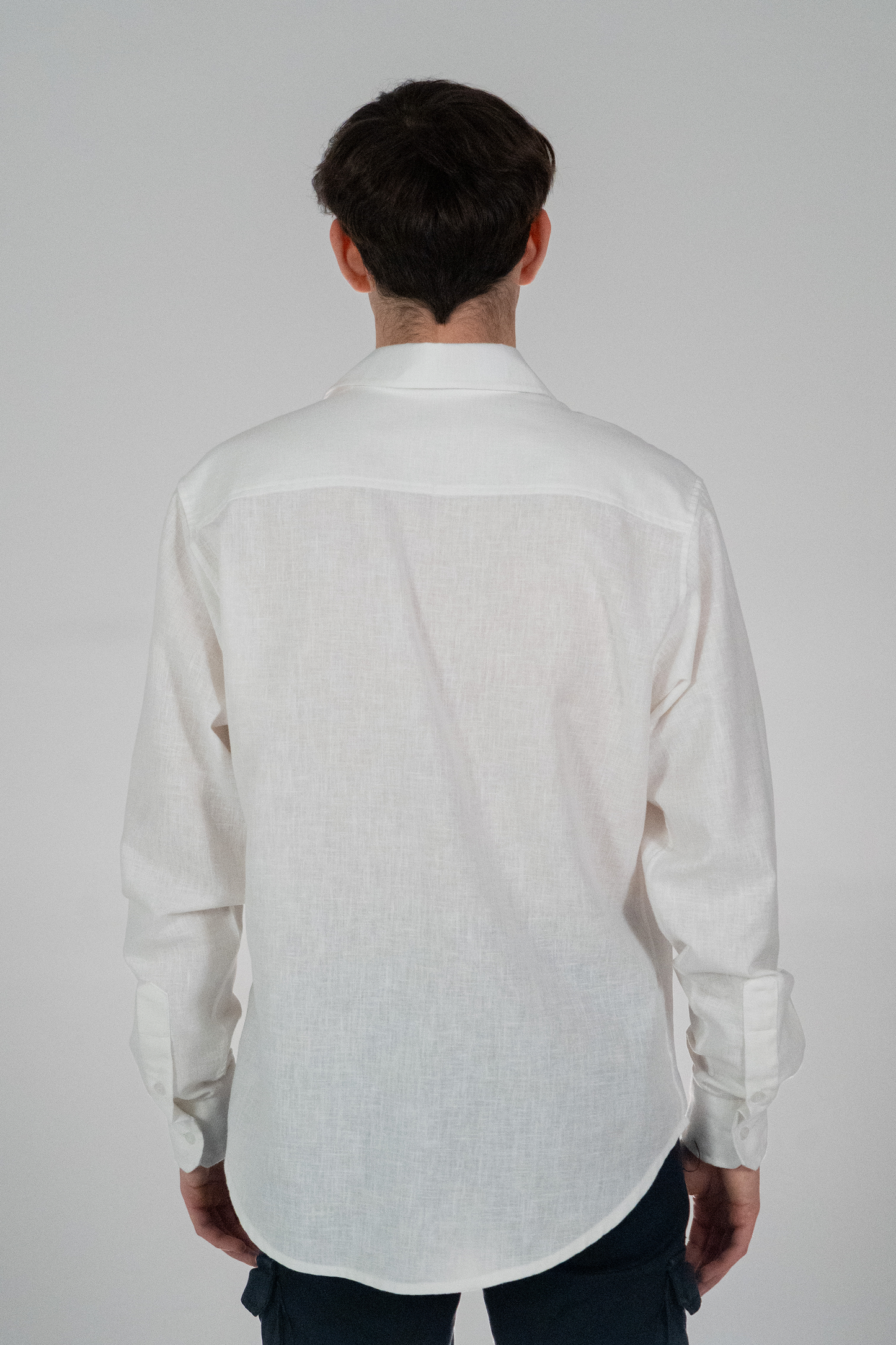 Camisa de manga larga Blanca